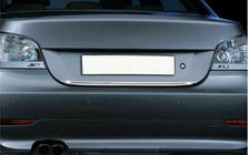 BMW 5-serie E60/E61 2003–2010 Bagagerumskantliste (rustfrit stål) foto 4