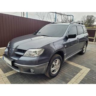 Nedre vindueslister (6 stk., rustfrit stål) Mitsubishi Outlander 2001–2006 foto 3
