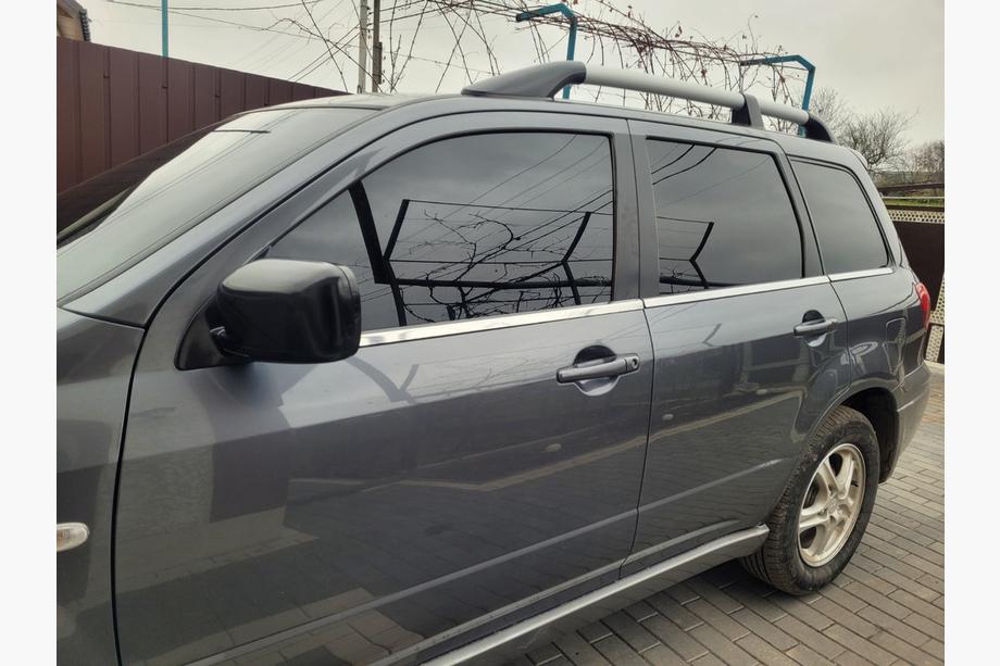 Mitsubishi Outlander 2001–2006 Nedre vindueslister (6 stk., rustfrit stål) Image
