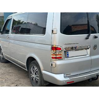 Nedre vindueslister (6 dele, rustfrit stål) Volkswagen T5 Caravelle 2004–2010 foto 4