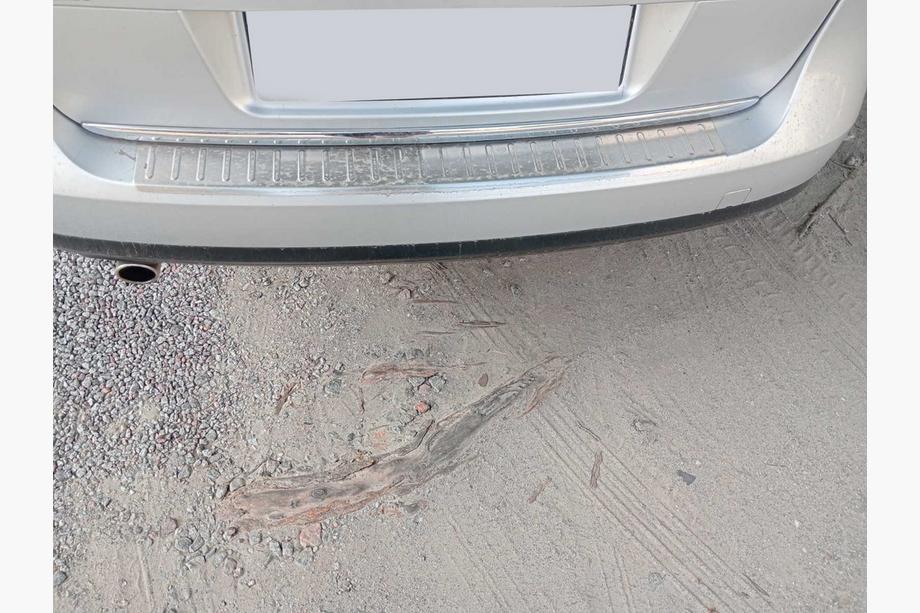 Volkswagen Passat B6 2006–2012 Krom bagkofangerbeskytter Carmos (kun SW) Image