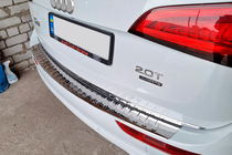Audi Q5 2008–2017 Bagkofangerbeskytter Carmos (rustfrit stål) foto 5
