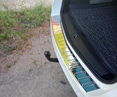 Opel Astra J 2009–2015 Bagkofangerbeskytter V-1 Carmos (SW, rustfrit stål) foto 2