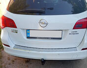 Opel Astra J 2009–2015 Bagkofangerbeskytter V-1 Carmos (SW, rustfrit stål) foto 1