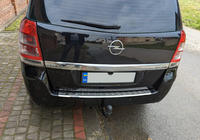 Opel Zafira B 2005–2011 Beskyttelsesliste til bagkofanger Carmos V1 (rustfrit stål) foto 1