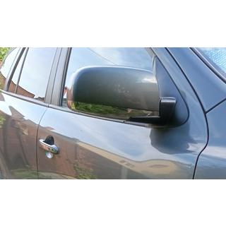 Spejlkapper i rustfrit stål (2 stk.) Hyundai Santa Fe 2 2006–2012 foto 2