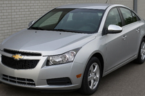 Chevrolet Cruze 2009–2015 Spejlkapper (2 stk., rustfrit stål) foto 1