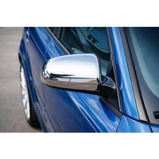 Spejlkåber (2 stk., rustfrit stål) Audi A4 B6 2000–2004 foto 1
