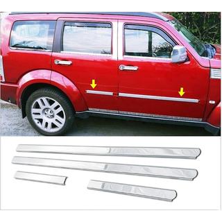 Dørlister i rustfrit stål Dodge Nitro 2006–2011 foto 3