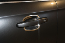 Chevrolet Trax 2012–2023 Dørhåndtagsskåle (4 stk., rustfrit stål) foto 1