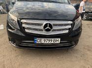 Mercedes Vito/V-klasse W447 2014– Kromlister til grill 2014-2020 (5 stk., BlackChrome) foto 5