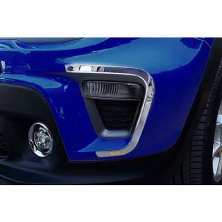 Kromrammer til tågelygter 2019+ (2 stk. rustfrit stål) Jeep Renegade 2014– foto 1