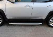 Jeep Renegade 2014– Dørlister sort krom (4 stk., rustfrit stål) foto 3