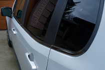 Jeep Renegade 2014– Vindueslister sort krom (6 stk., rustfrit stål) foto 2