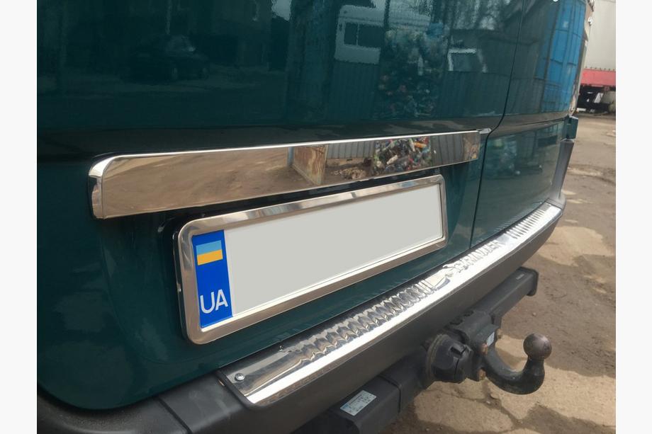 Mercedes Sprinter W906 2006–2018 Liste over nummerpladen BlackChrome (rustfrit stål) Image