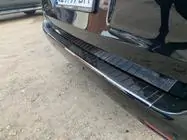 Mercedes Vito/V-klasse W447 2014– Bagkofangerbeskytter OmsaLine Sort Krom (rustfri) foto 5