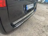 Mercedes Vito/V-klasse W447 2014– Bagkofangerbeskytter OmsaLine Sort Krom (rustfri) foto 6