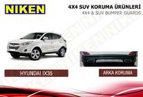Hyundai IX-35 2010–2015 Bageste plastdiffuser V3 foto 6