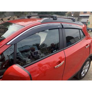 Vindafvisere med kromliste (4 stk., Niken) Opel Mokka 2012–2021 foto 3
