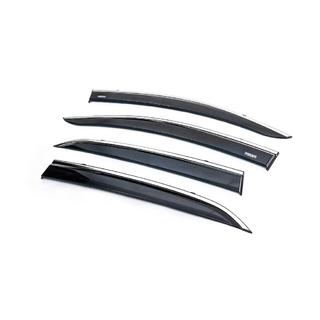Vindafvisere med kromliste (4 stk., Niken) Opel Mokka 2012–2021 foto 2