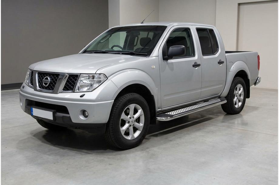 Nissan Navara 2006–2015 Sidetrin Maydos V2 (2 stk., aluminium ↗ rustfrit stål) Image