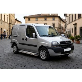 Sidetrin Maydos V2 (2 stk., aluminium ↗ rustfrit stål) Fiat Doblo I 2001–2005 foto 1
