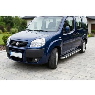 Sidetrin Maydos V2 (2 stk., aluminium ↗ rustfrit stål) Fiat Doblo I 2005–2010 foto 1
