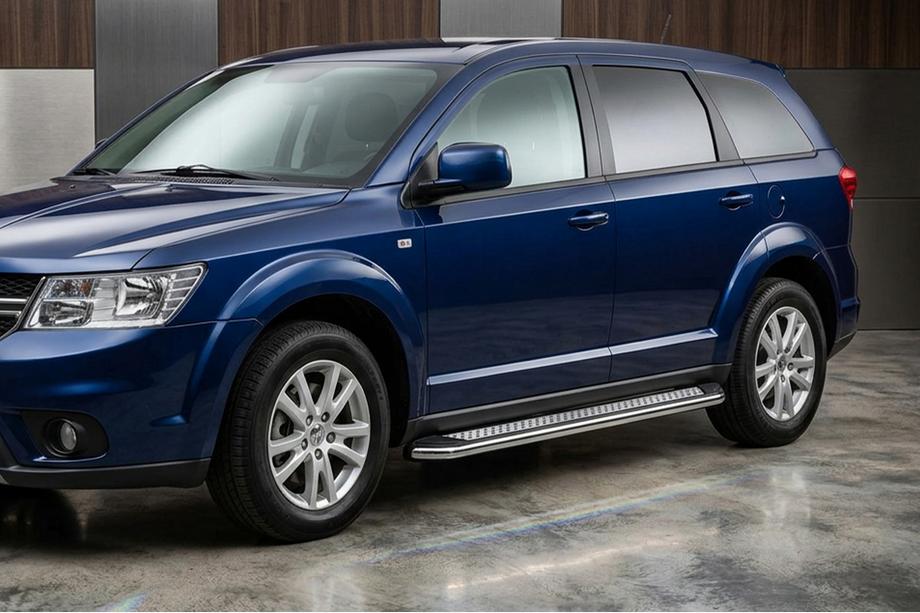Fiat Freemont 2011–2016 Sidetrin Maydos V2 (2 stk., aluminium ↗ rustfrit stål) Image