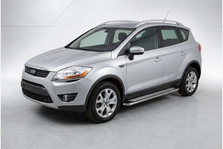 Ford Kuga 2008–2013 Sidetrin Maydos V2 (2 stk., aluminium ↗ rustfrit stål) Image