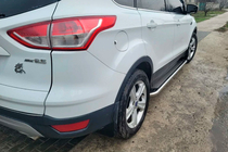 Ford Kuga/Escape 2013–2019 Sidetrin Maydos V2 (sæt med 2, aluminium + rustfrit stål) foto 2