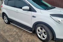 Ford Kuga/Escape 2013–2019 Sidetrin Maydos V2 (sæt med 2, aluminium + rustfrit stål) foto 3
