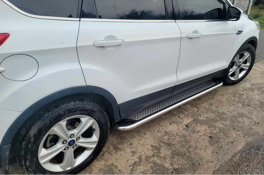 Ford Kuga/Escape 2013–2019 Sidetrin Maydos V2 (sæt med 2, aluminium + rustfrit stål) Image