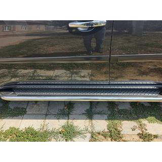 Sidetrin Maydos V2 (2 stk., aluminium ↗ rustfrit stål) Mitsubishi L200 2006–2015 foto 3