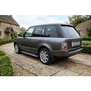 Sidetrin Maydos V2 (2 stk., aluminium ↗ rustfrit stål) Range Rover III L322 2002–2012 foto 1
