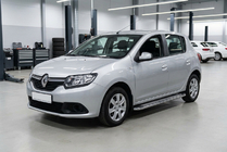 Renault Sandero 2013–2022 Sidetrin Maydos V2 (2 stk., aluminium ↗ rustfrit stål) foto 1