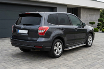 Subaru Forester 2013–2018 Sidetrin Maydos V2 (2 stk., aluminium ↗ rustfrit stål) foto 1