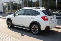 Subaru XV 2011–2017 Sidetrin Maydos V2 (2 stk., aluminium ↗ rustfrit stål) foto 1