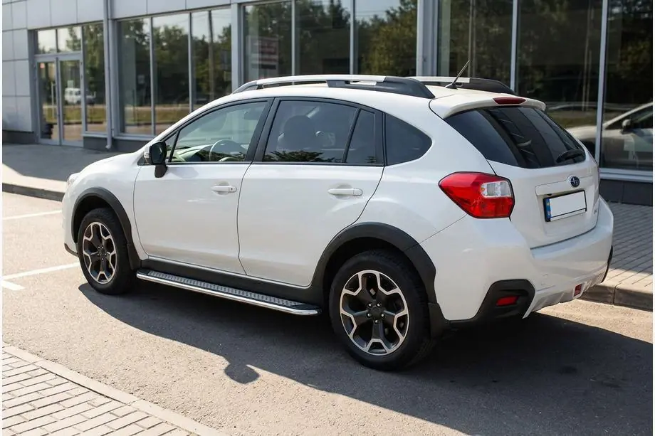 Subaru XV 2011–2017 Sidetrin Maydos V2 (2 stk., aluminium ↗ rustfrit stål) Image