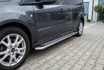Ford Connect 2006–2009 Sidetrin Maydos V2 (2 stk., aluminium ↗ rustfrit stål) foto 1