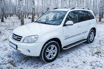 Chery Tiggo 1 2005–2016 Sidetrin Maydos V2 (2 stk., aluminium ↗ rustfrit stål) foto 1