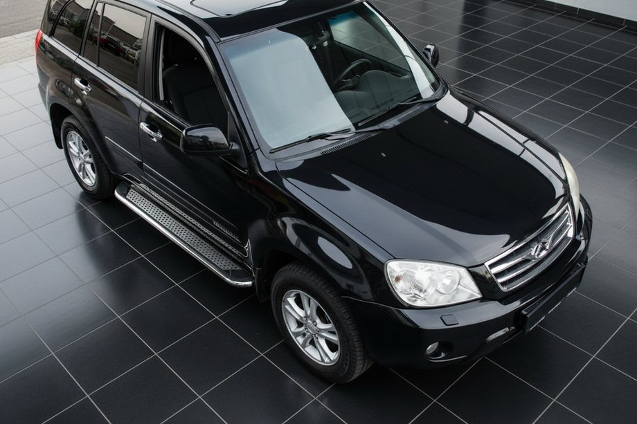 Chery Tiggo 3 2005– Sidetrin Maydos V2 (2 stk., aluminium ↗ rustfrit stål) Image
