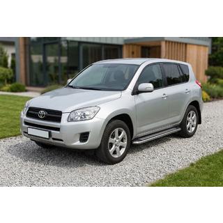 Sidetrin Maydos V2 (2 stk., aluminium ↗ rustfrit stål) Toyota Rav 4 2006–2013 foto 1