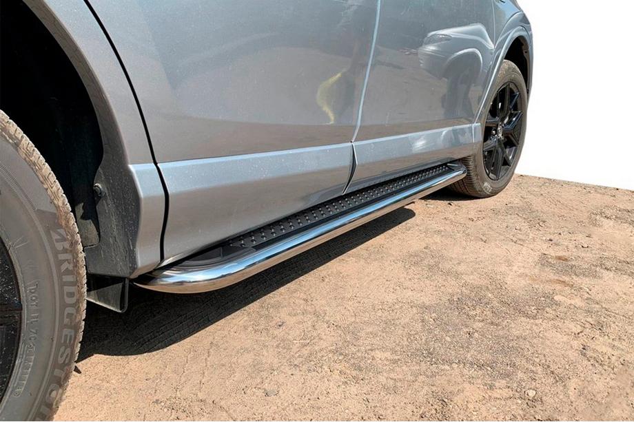 Toyota Rav 4 2013–2018 Sidetrin Maydos V2 (2 stk., aluminium ↗ rustfrit stål) Image