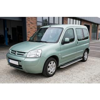 Sidetrin Maydos V2 (2 stk., aluminium ↗ rustfrit stål) Citroen Berlingo 1996–2008 foto 1