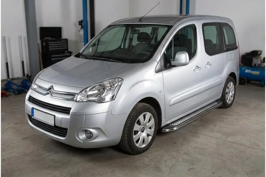 Citroen Berlingo 2008–2018 Sidetrin Maydos V2 (2 stk., aluminium ↗ rustfrit stål) Image