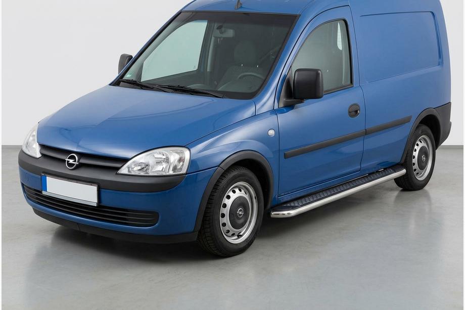 Opel Combo 2002–2012 Sidetrin Maydos V2 (2 stk., aluminium ↗ rustfrit stål) Image