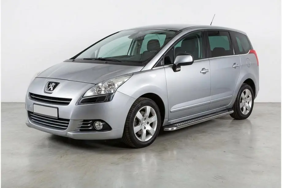 Peugeot 5008 2009–2016 Sidetrin Maydos V2 (2 stk., aluminium ↗ rustfrit stål) Image
