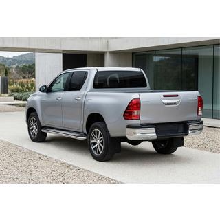 Sidetrin Maydos V2 (2 stk., aluminium ↗ rustfrit stål) Toyota Hilux 2015– foto 3