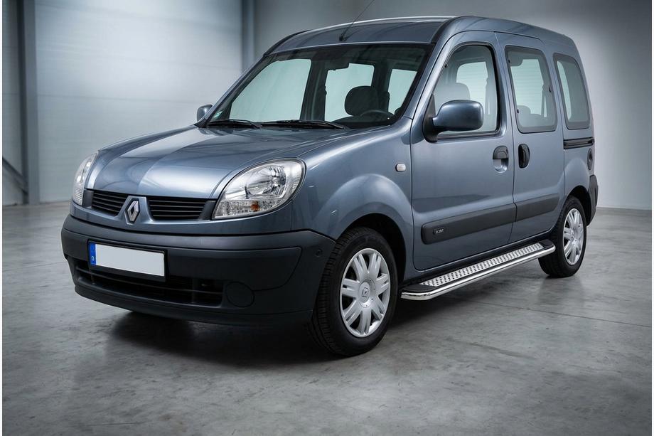 Renault Kangoo 1998–2008 Sidetrin Maydos V2 (2 stk., aluminium ↗ rustfrit stål) Image
