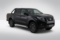 Nissan Navara/NP300 2016– Sidetrin Maydos V2 (2 stk., aluminium ↗ rustfrit stål) foto 1